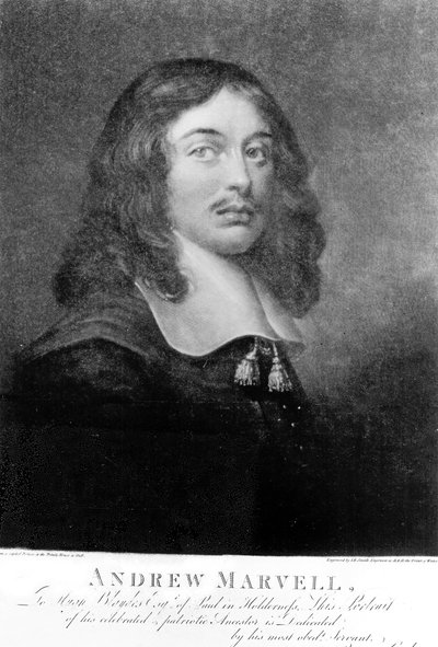 Andrew Marvell (1621-78), gravé par John Raphael Smith (1752-1812) - English School